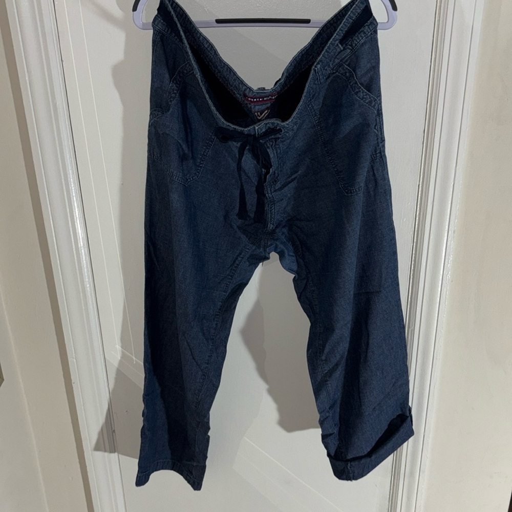 Tommy Hilfiger Straight Leg Thin Denim Summer Jeans